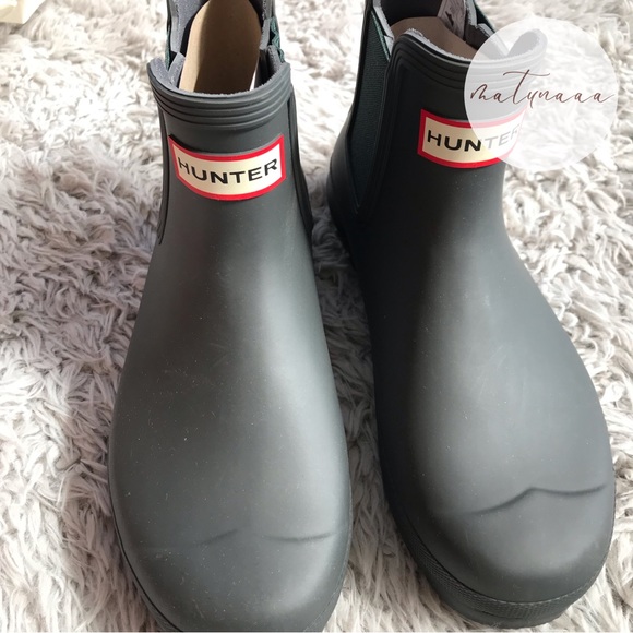 Original Waterproof Chelsea Rain Boot- Firth / Green Jasper Size 7 NIB - Picture 2 of 5